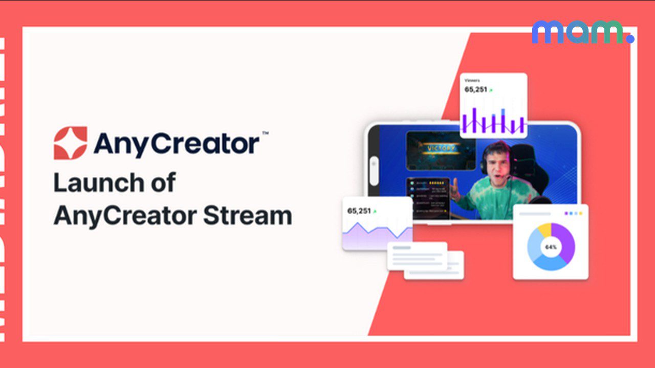 AnyCreator Stream AnyMind Group live streaming monetisation India — mam mark