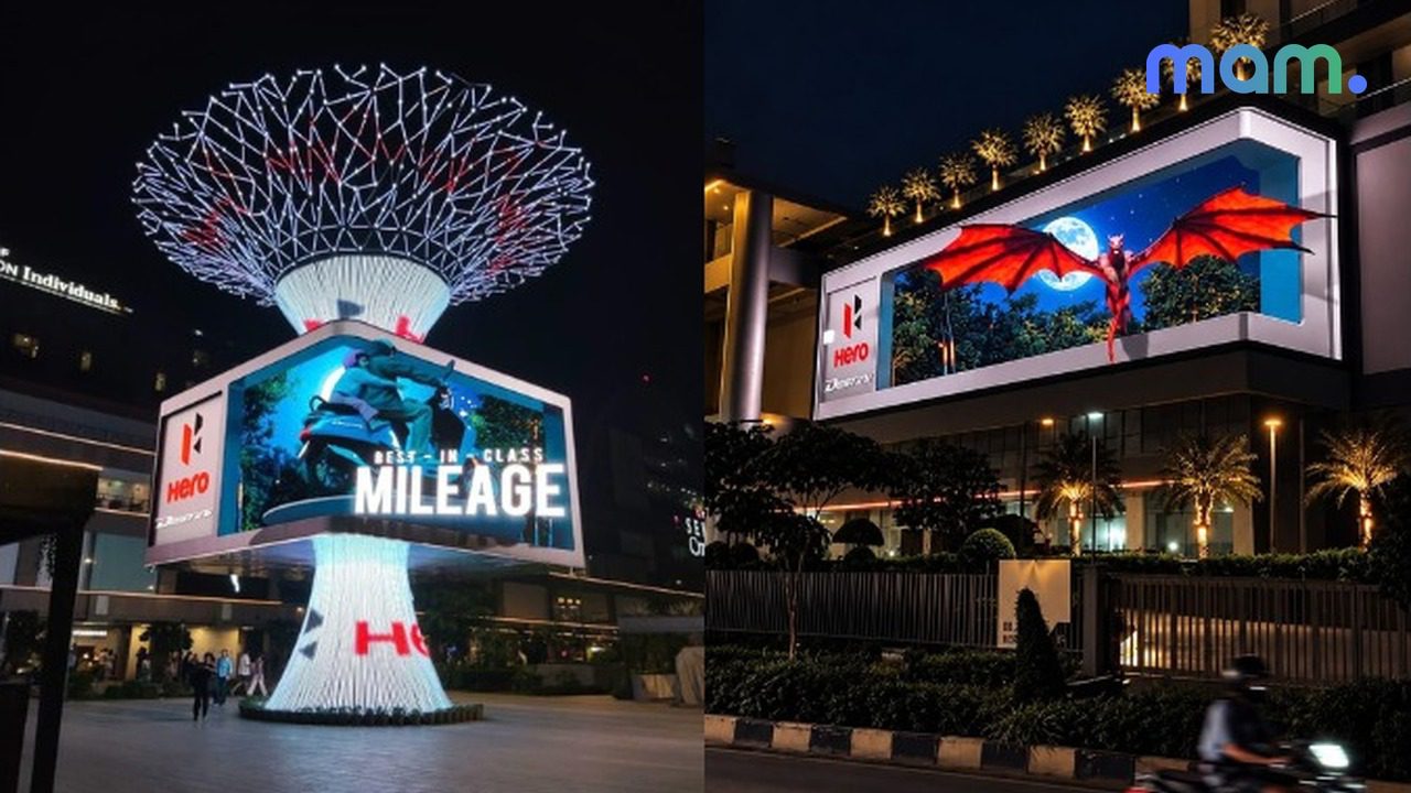 Hero Destini programmatic DOOH Dragon’s Test DGTOOHL India — mam mark