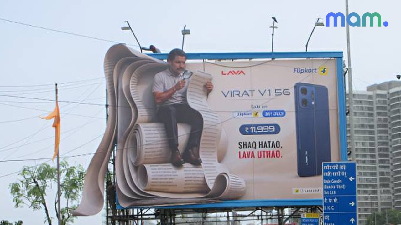Lava Virat Shaq Hatao Lava Uthao Flipkart campaign — mam mark
