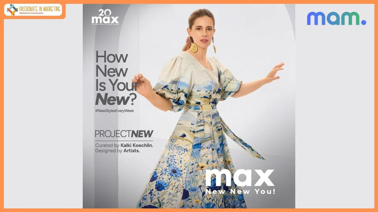 Max Fashion Project New Kalki Koechlin festive campaign cover