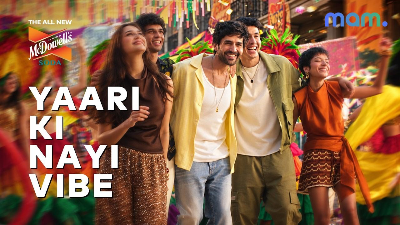 House of McDowell’s Soda Yaari Ki Nayi Vibe Kartik Aaryan campaign — mam mark