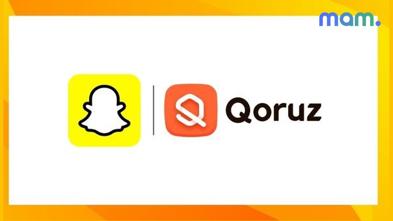 Snapchat Qoruz creator discovery partnership Mad About Marketing