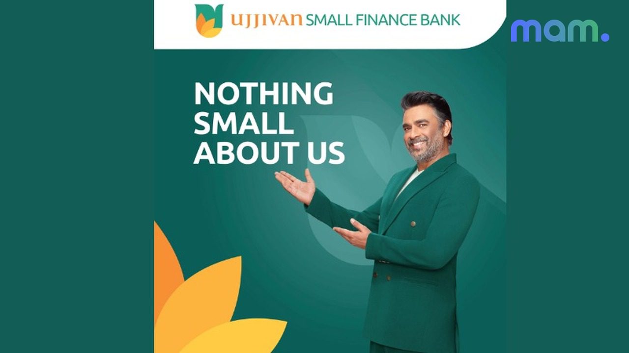 Ujjivan Nothing Small About Us R Madhavan campaign — mam mark