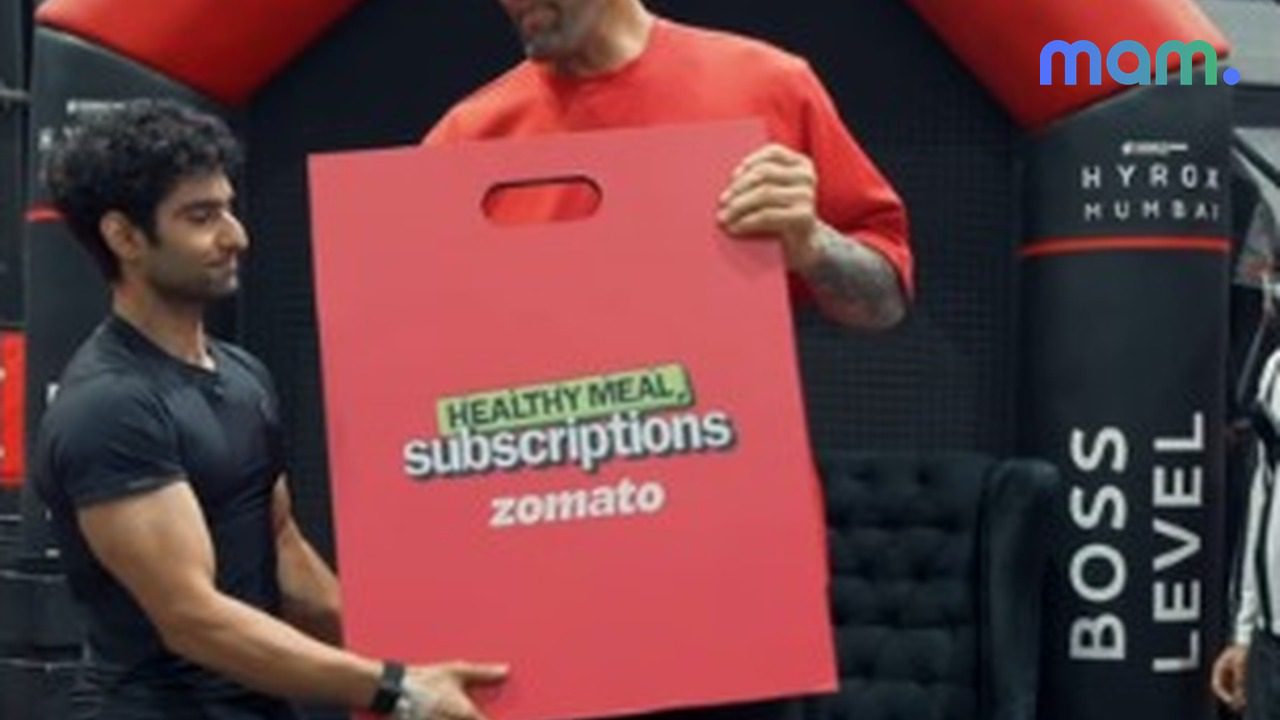 Zomato Great Khali HYROX Mumbai Healthy Subscriptions — mam mark