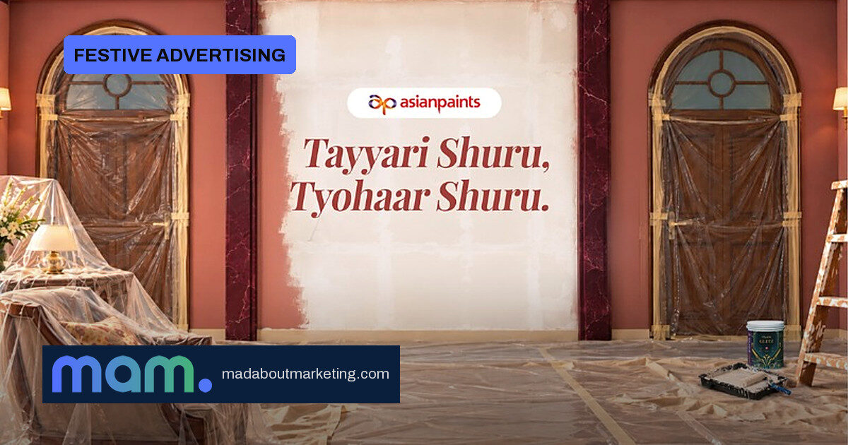 Asian Paints turns Diwali prep into a festival musical