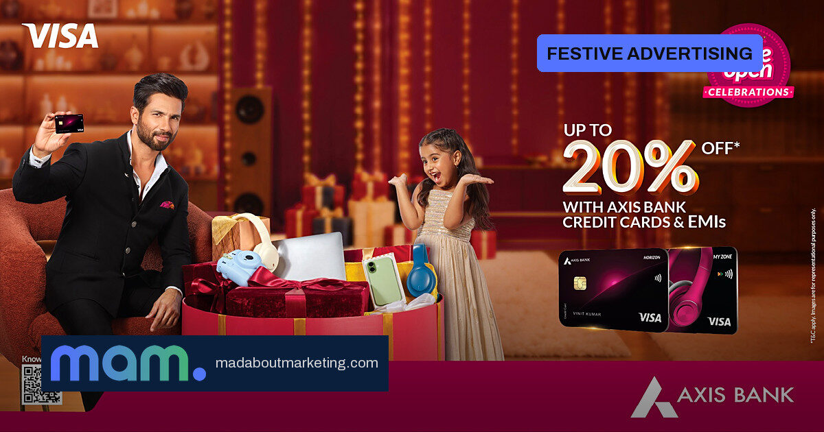 Axis Bank and Visa launch 100+ festive offers with Shahid Kapoor