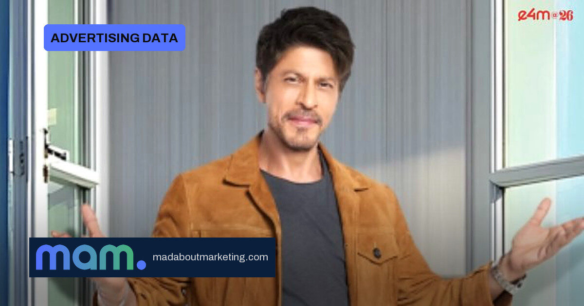 Celebrity TV ads fall 17%; SRK tops visibility