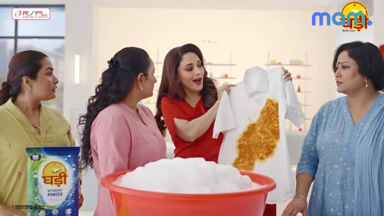 Ghadi Vishwas Ki Pariksha Madhuri Dixit campaign — mam mark