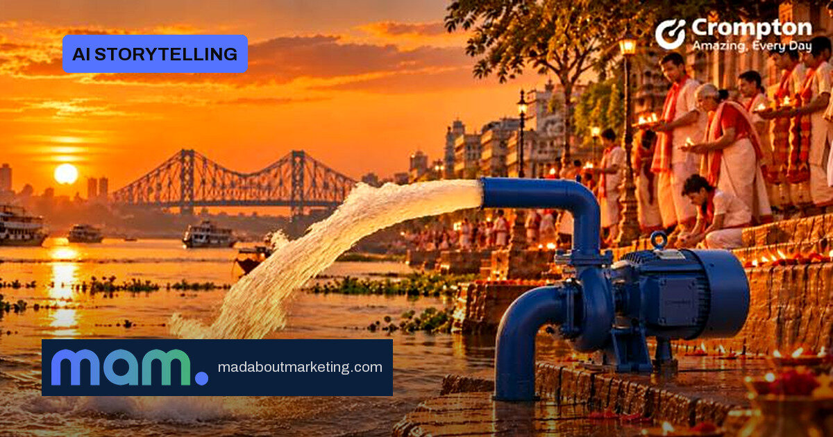 Crompton Pumps’ Fourth AI Film Puts Water in the Puja Story