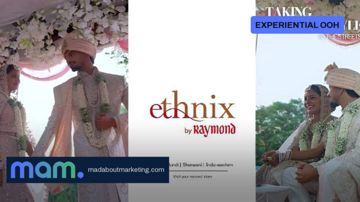 Ethnix by Raymond takes a live wedding to Gurgaon’s streets