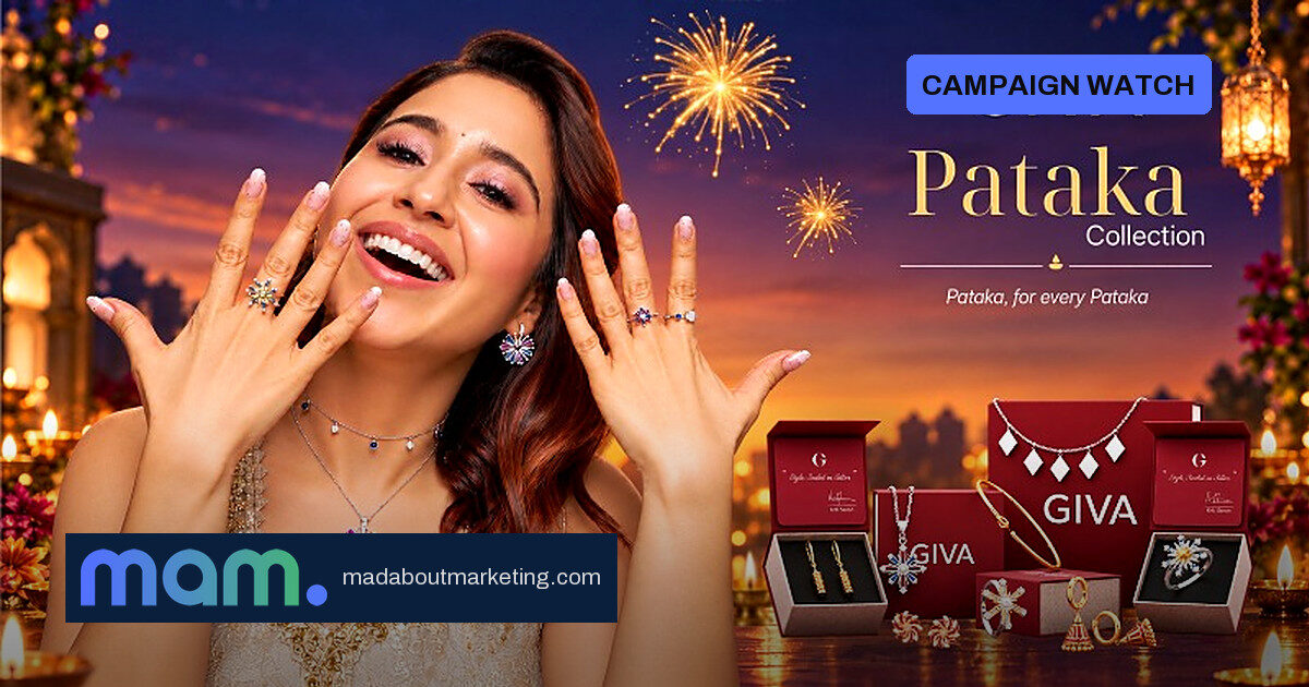 GIVA flips the firecracker-pack heroine into Diwali jewellery