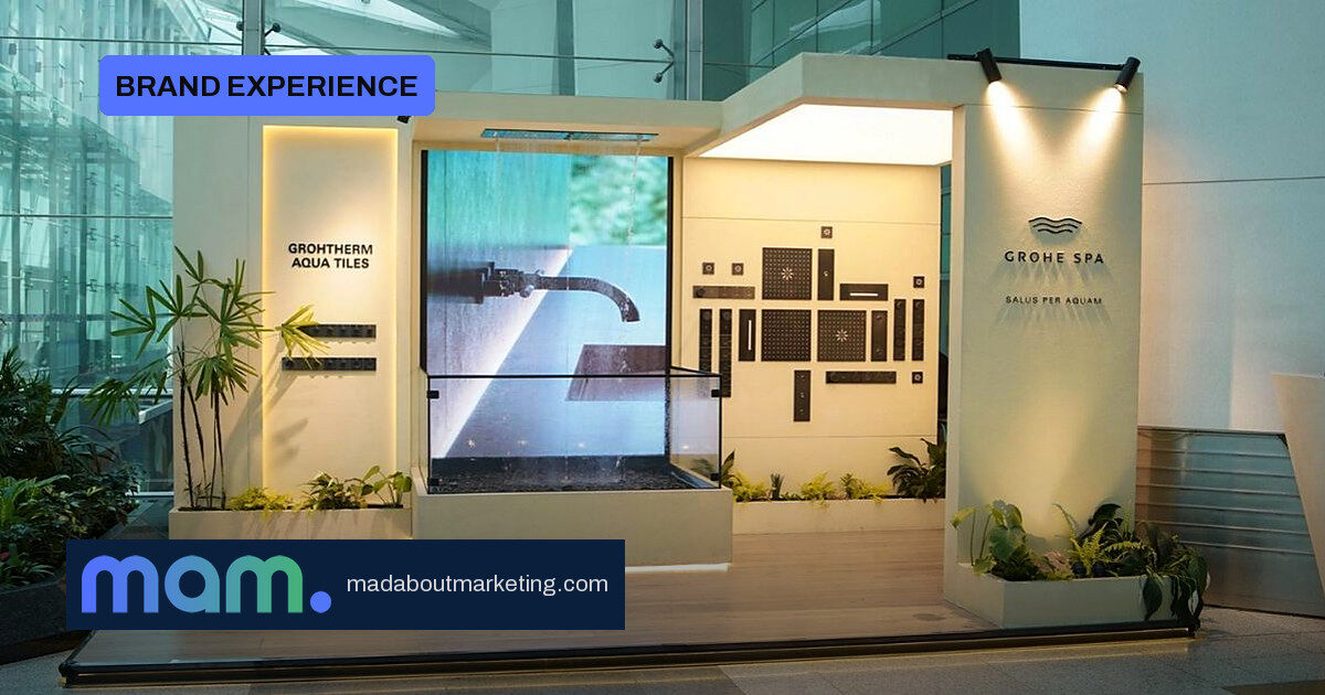GROHE SPA's three-month water display lands at Delhi T3