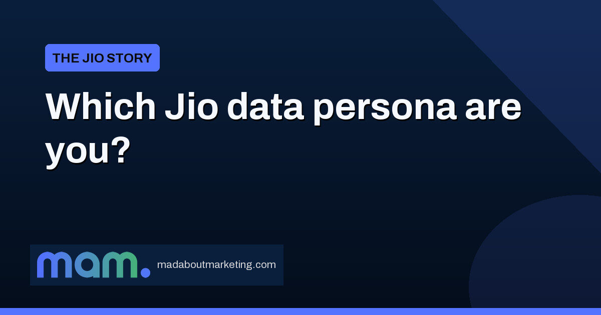 Four data decade archetypes Jio made visible