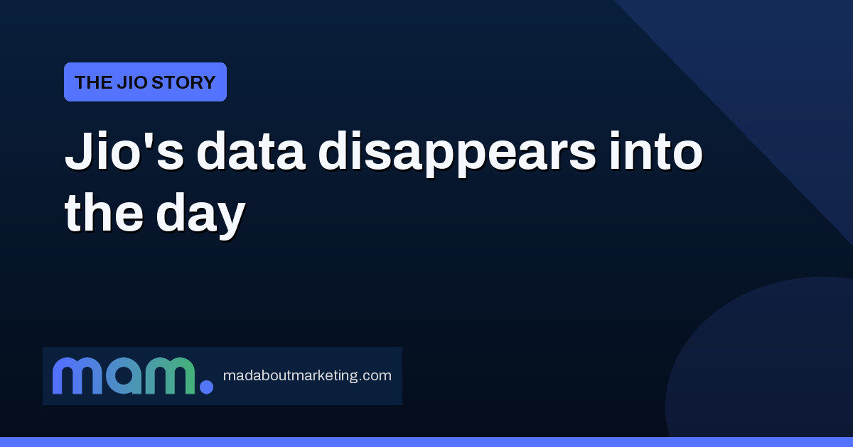 Chai, Class and Maps: Jio's Ordinary Data Day
