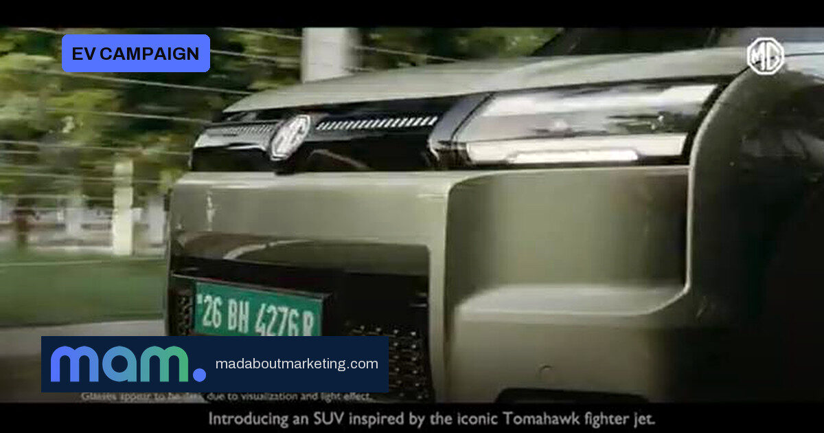 JSW MG Motor India Pairs Tomahawk EV With Pilot-Daughter Story