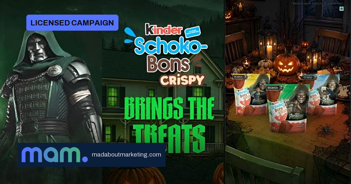 Kinder Schoko-Bons Crispy puts three Marvel teams on shelf