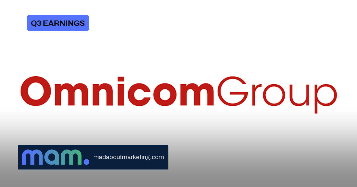 Media leads Omnicom's 7.2% Q3 growth as creative slips
