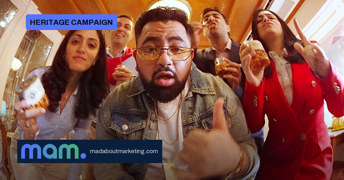 A 110-year-old brand drops a Diwali rap
