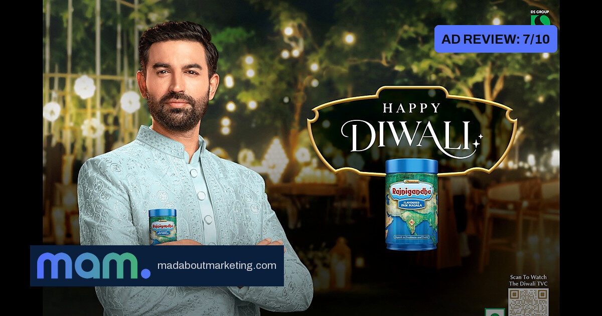 Rajnigandha Diwali ad: community over chaos