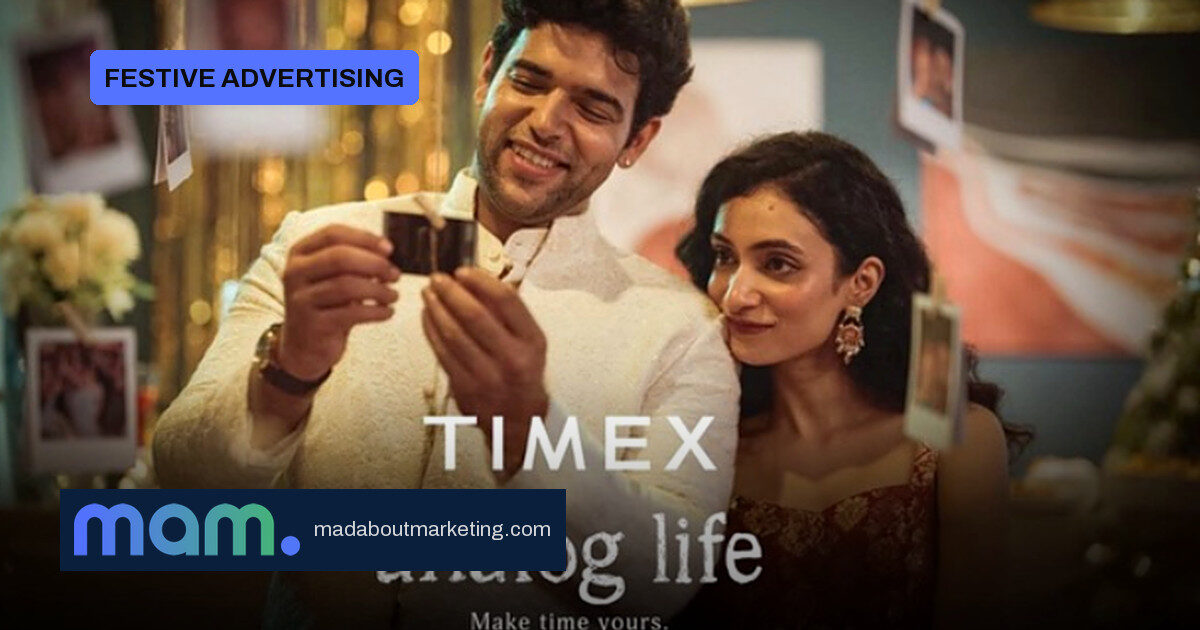 Timex's festive film: a gifted watch cues presence