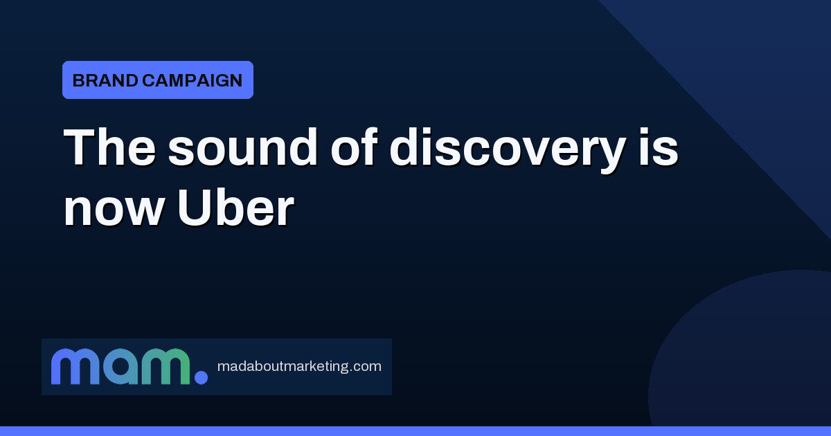 Uber makes ‘Ooooo’ its brand sound